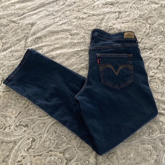 LEVI"S Perfectly Shaping Straight 512 Jeans - Picture 1 of 6